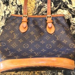 Authentic Louis Vuitton bucket bag